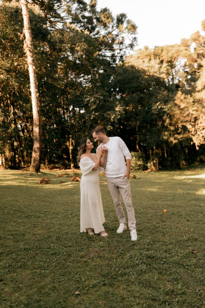 Couple enlacé